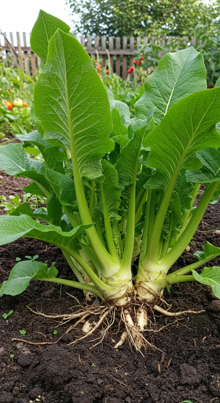7. The Versatile Horseradish: A Spicy Perennial Delight