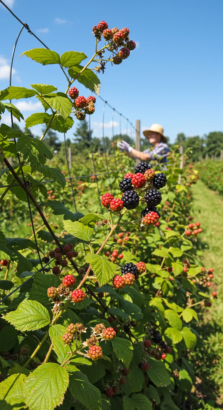 11. The Resilient Blackberry: A Garden Favorite