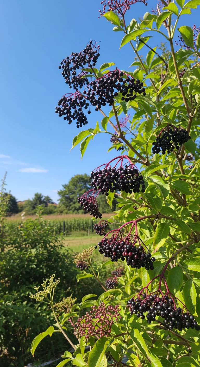 14. Elderberries: Nature's Superfruit