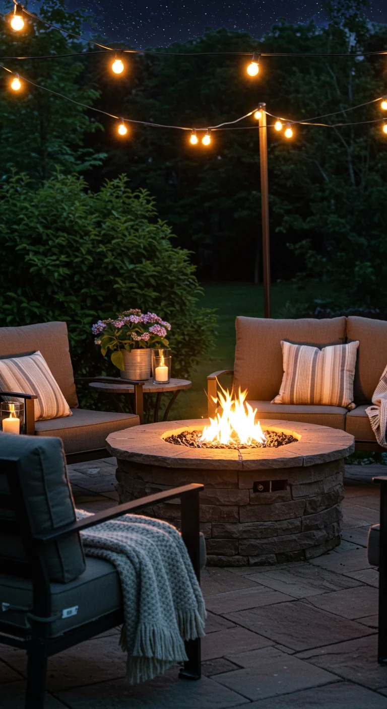 1. Transform Your Space with a Cozy Fire Pit