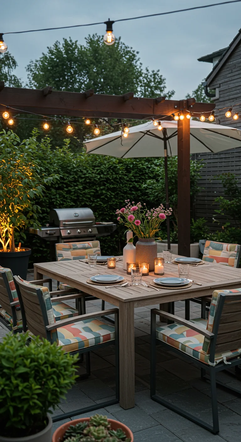2. Create an Inviting Outdoor Dining Area