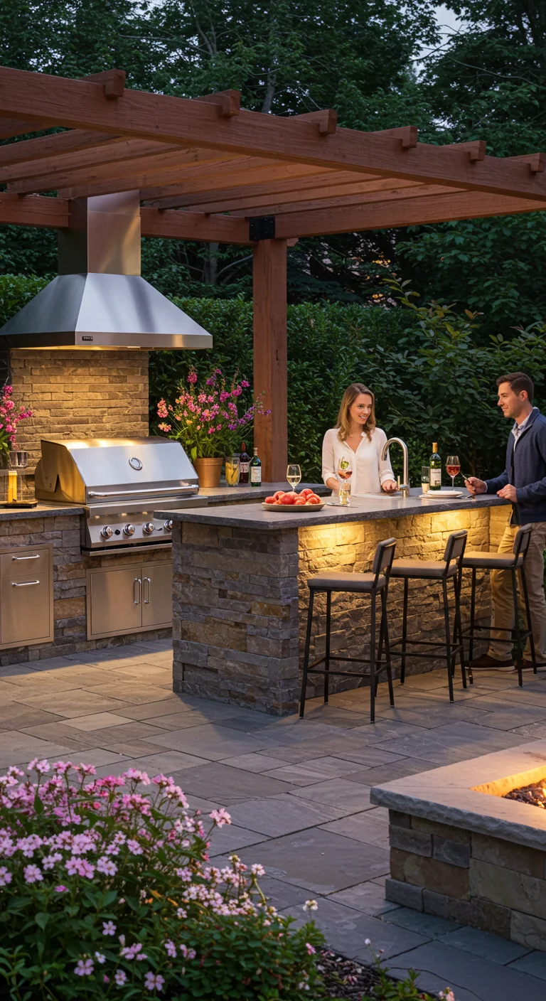 4. Build a Versatile Outdoor Kitchen