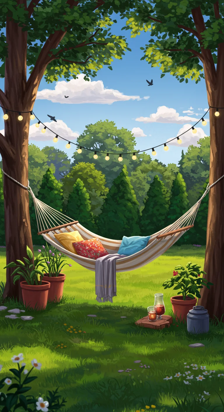 5. Add a Relaxing Hammock Haven