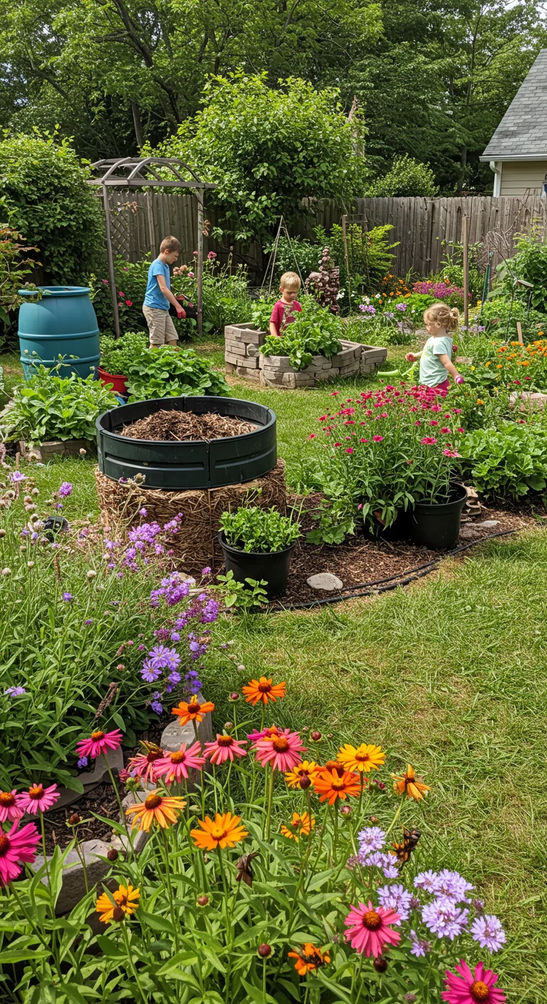 17. Incorporate Sustainable Gardening Practices