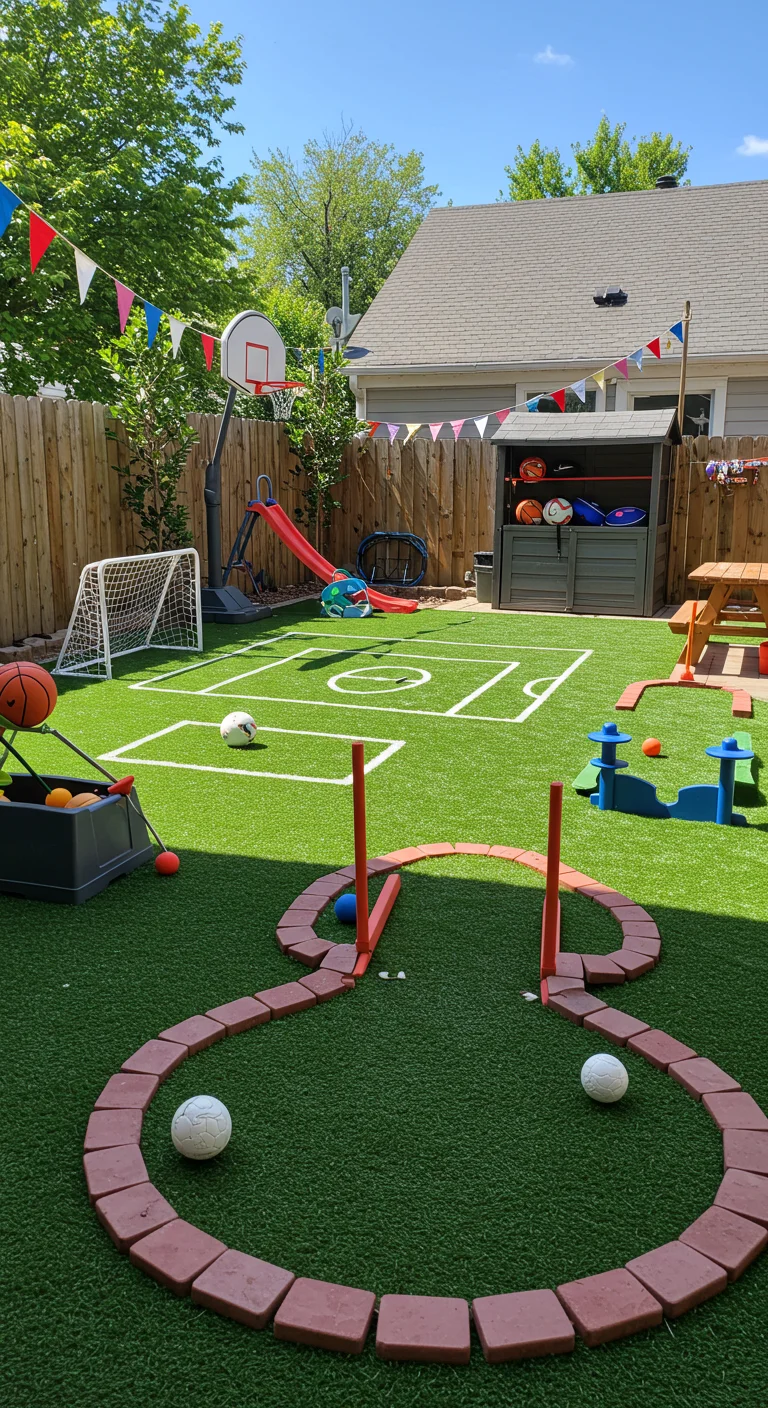 23. Create a Family Sports Zone