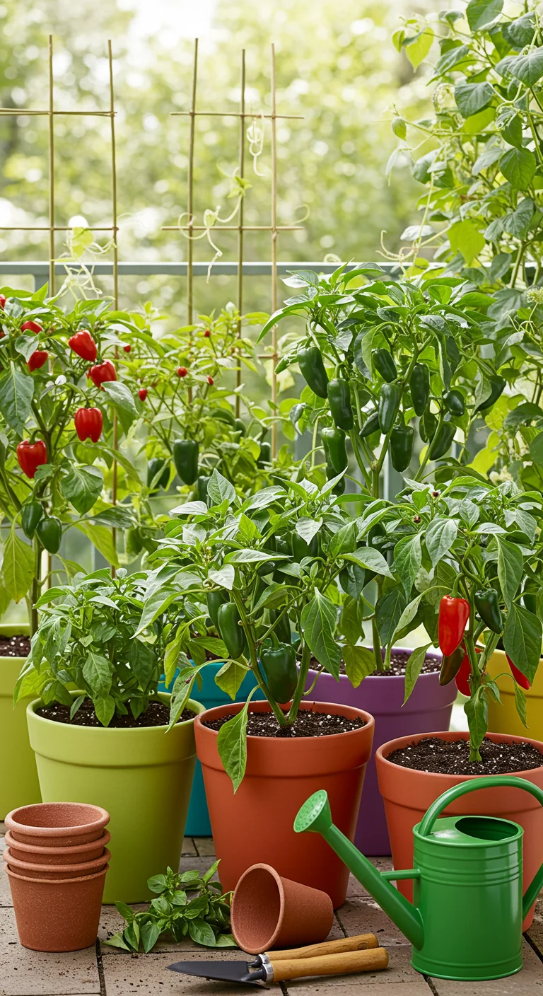4. Sweet & Spicy: Growing Peppers in Limited Spaces