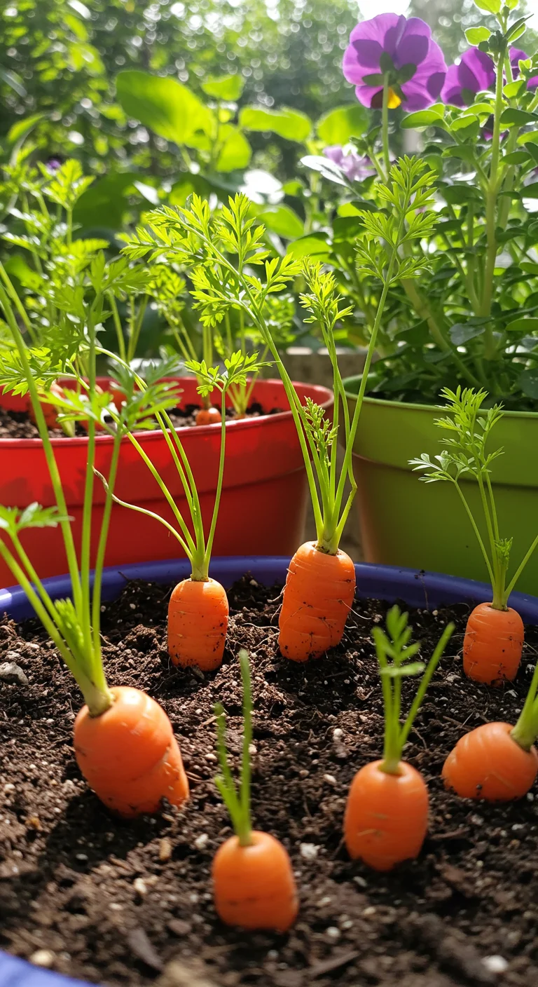 5. Compact Carrots: Rooting for Success in Small Areas
