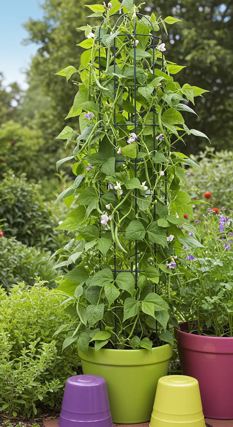 7. Bean Bonanza: Climbing Varieties for Vertical Gardens