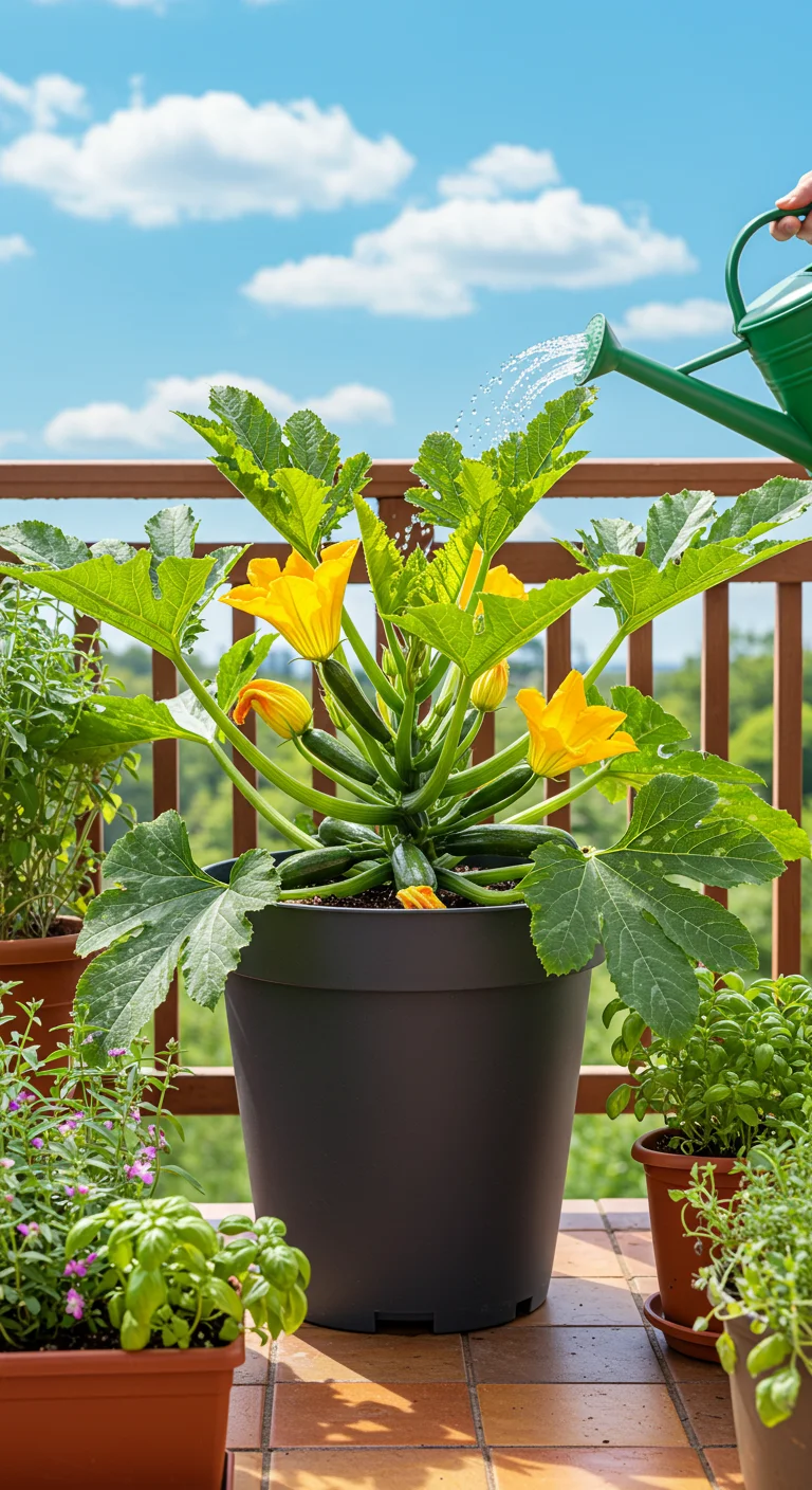 9. Zucchini: The Space-Savvy Squash That Delivers