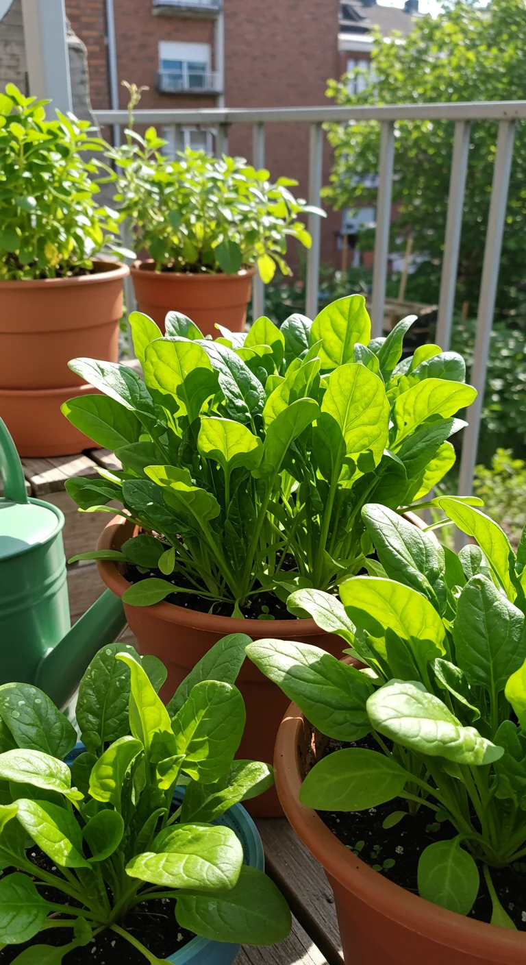 11. Spinach Superstars: Nutrient-Rich Greens for Containers