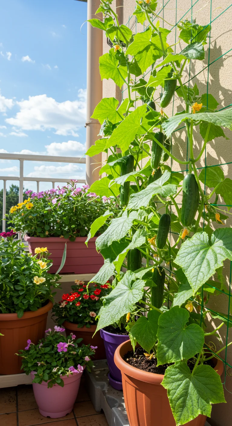 13. Cucumbers: The Perfect Crop for Container Gardening