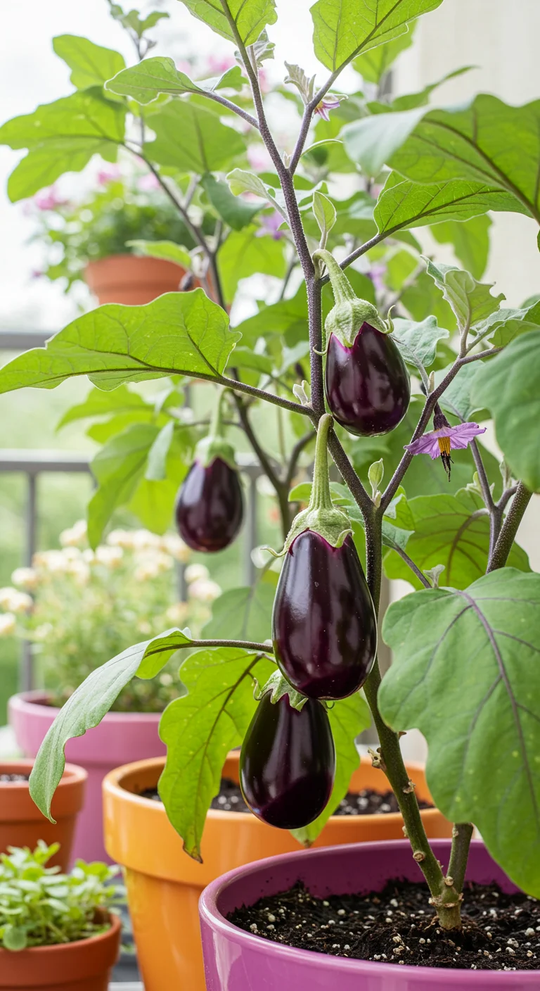 15. Eggplant Elegance: Compact Varieties for Container Cultivation