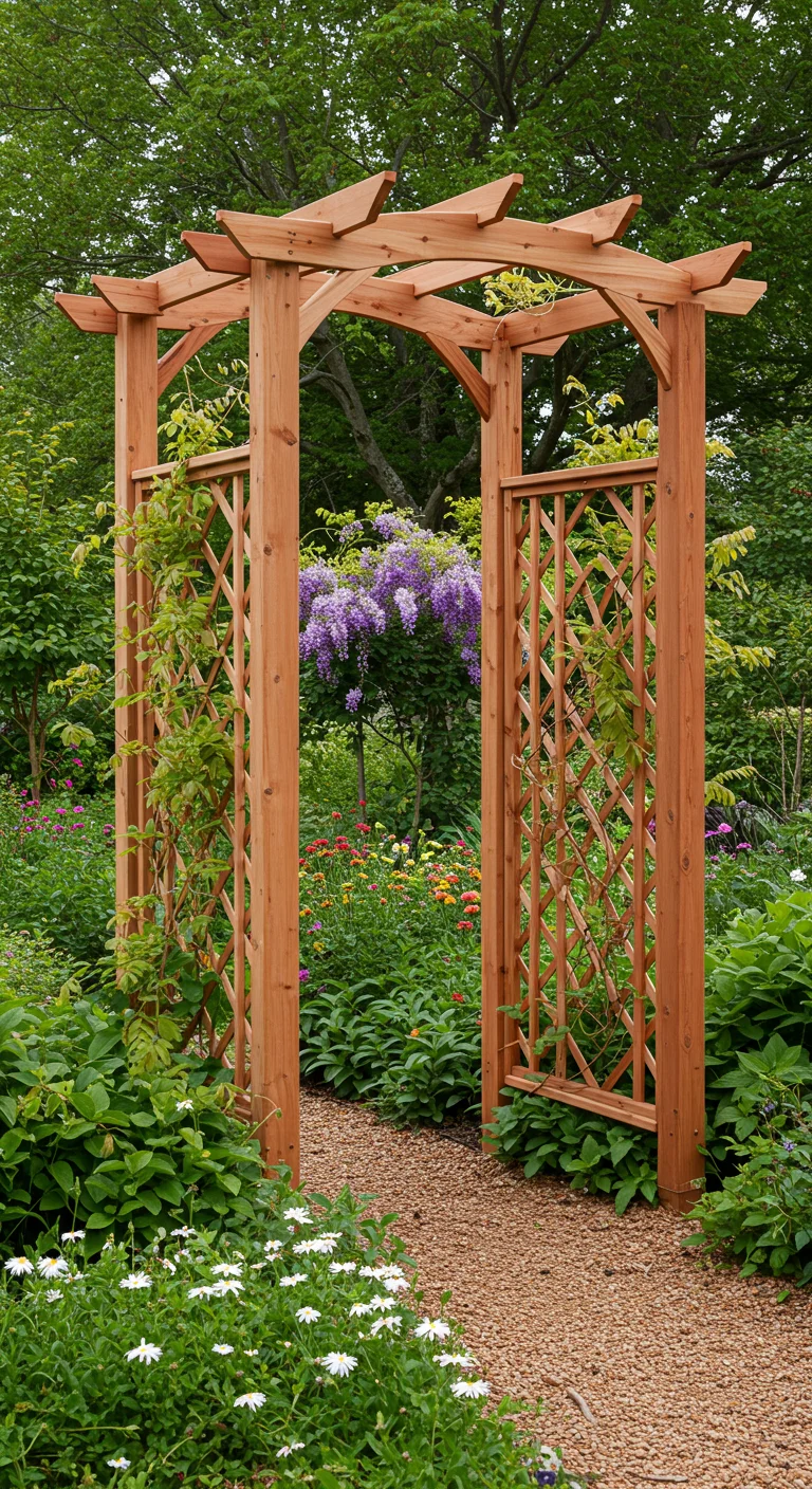 15. Framing the View: Building a Beautiful Arbor
