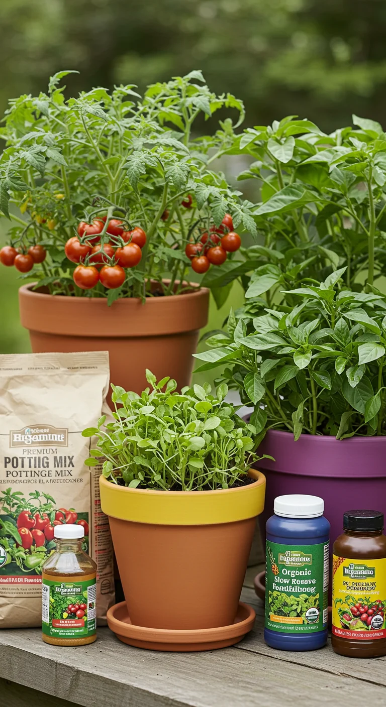 2. Starting Strong: Essential Supplies for Your Container Garden