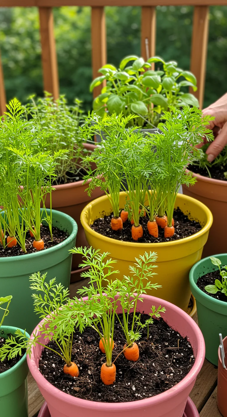 8. Carrots in Containers: A Rooted Adventure