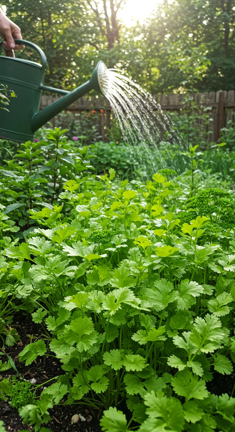 5. The Resilient Cilantro: An Herb That Flourishes Away from the Sun