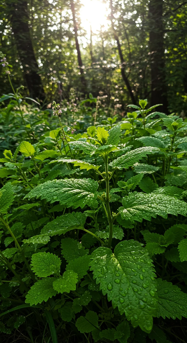 6. Lemon Balm: A Bright Spot in the Shade
