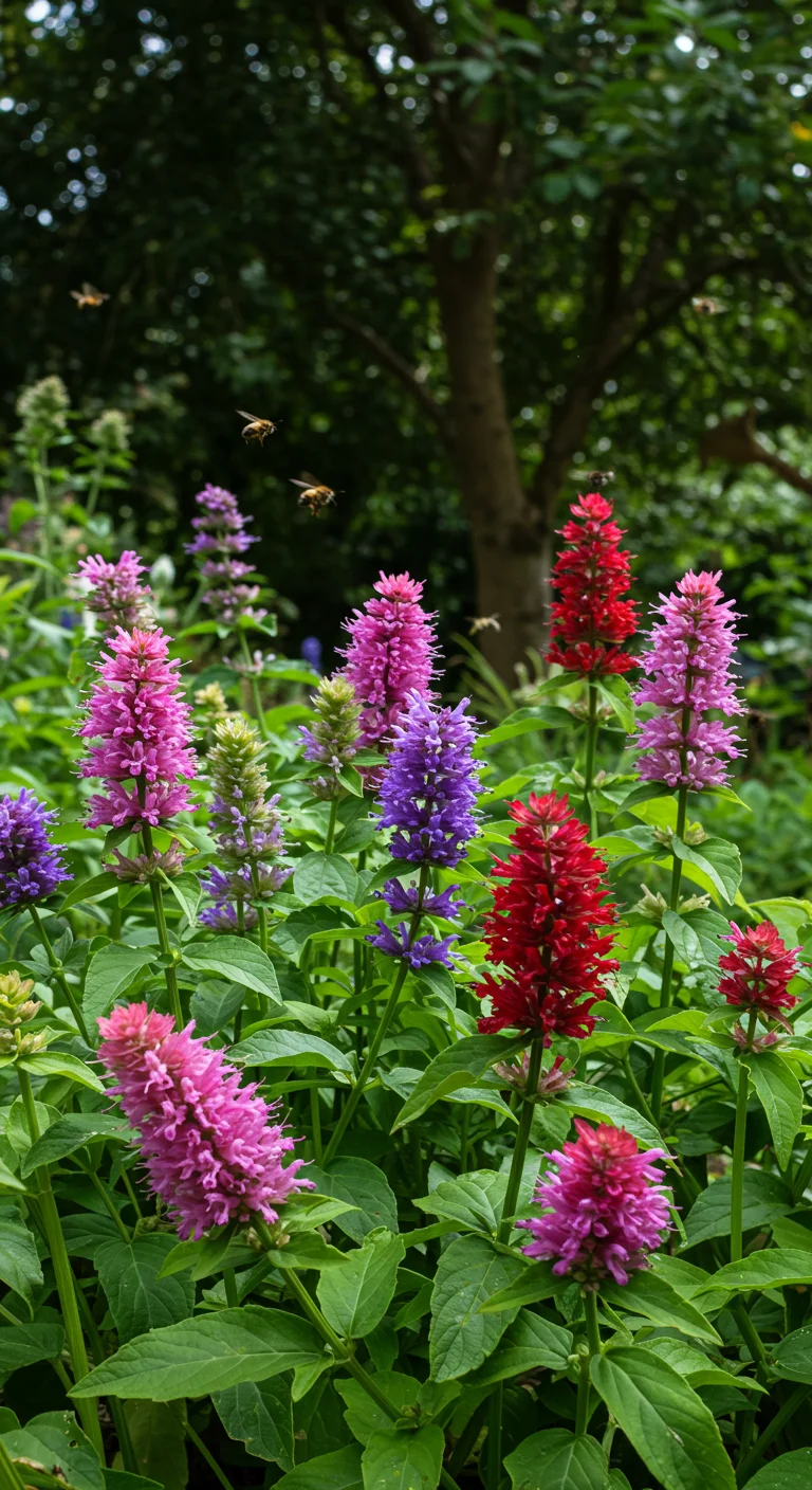 16. The Elegance of Bergamot: A Flowering Herb for Shady Areas