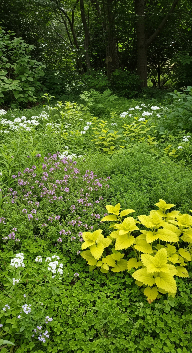 22. Ground Covers Galore: Herbs That Double as Beautiful Foliage