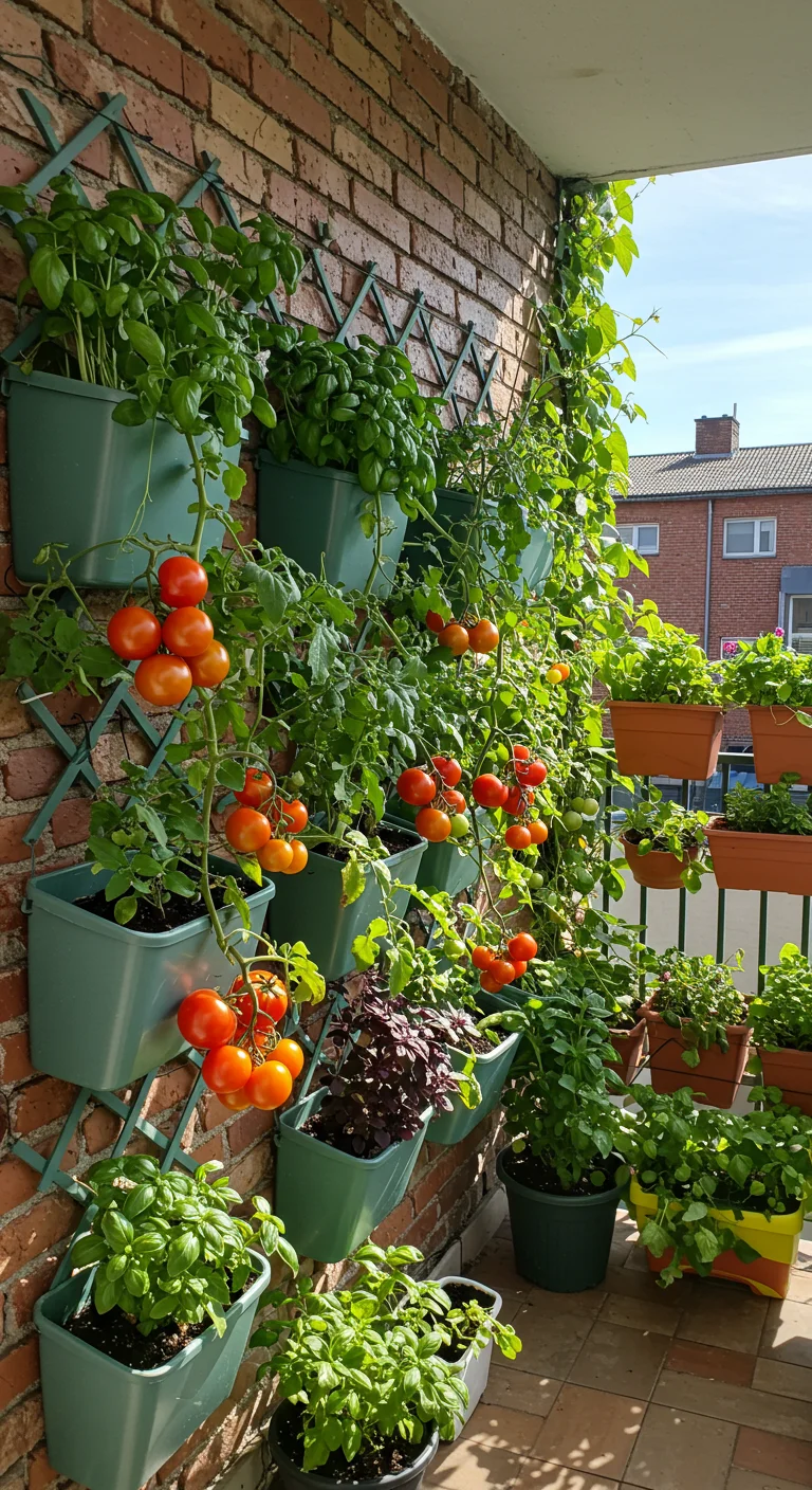 2. Vertical Gardens: Growing Upward in Style