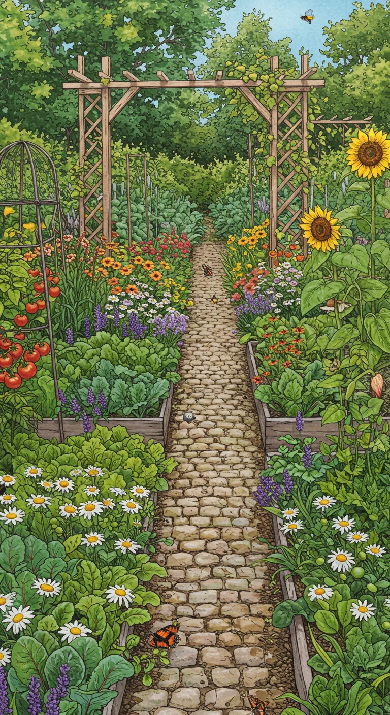 11. The Cottage Garden: A Chaotic Charm