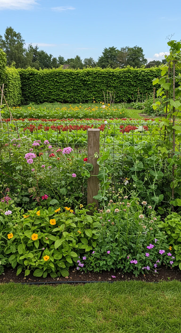 13. Fruitful Fences: Edible Borders for Your Garden