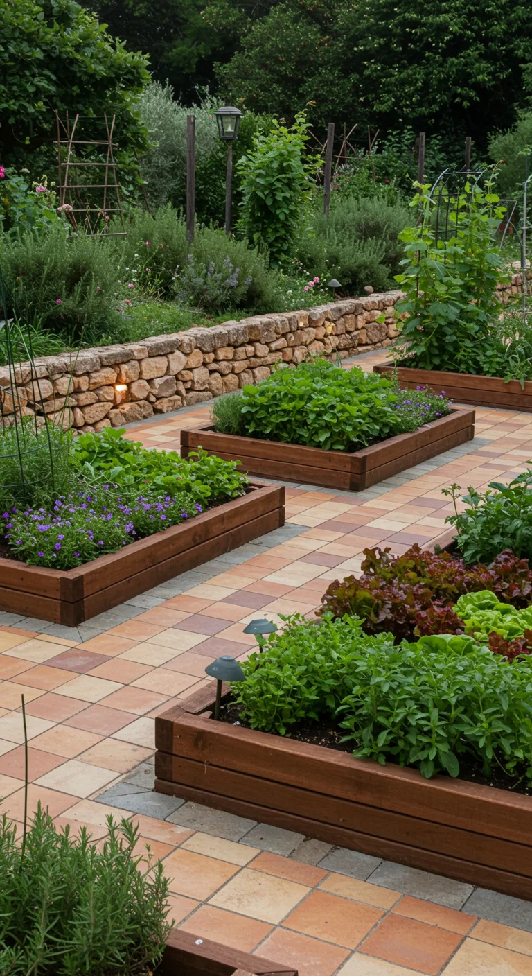 18. The Mediterranean Potager: Where Function Meets Aesthetics