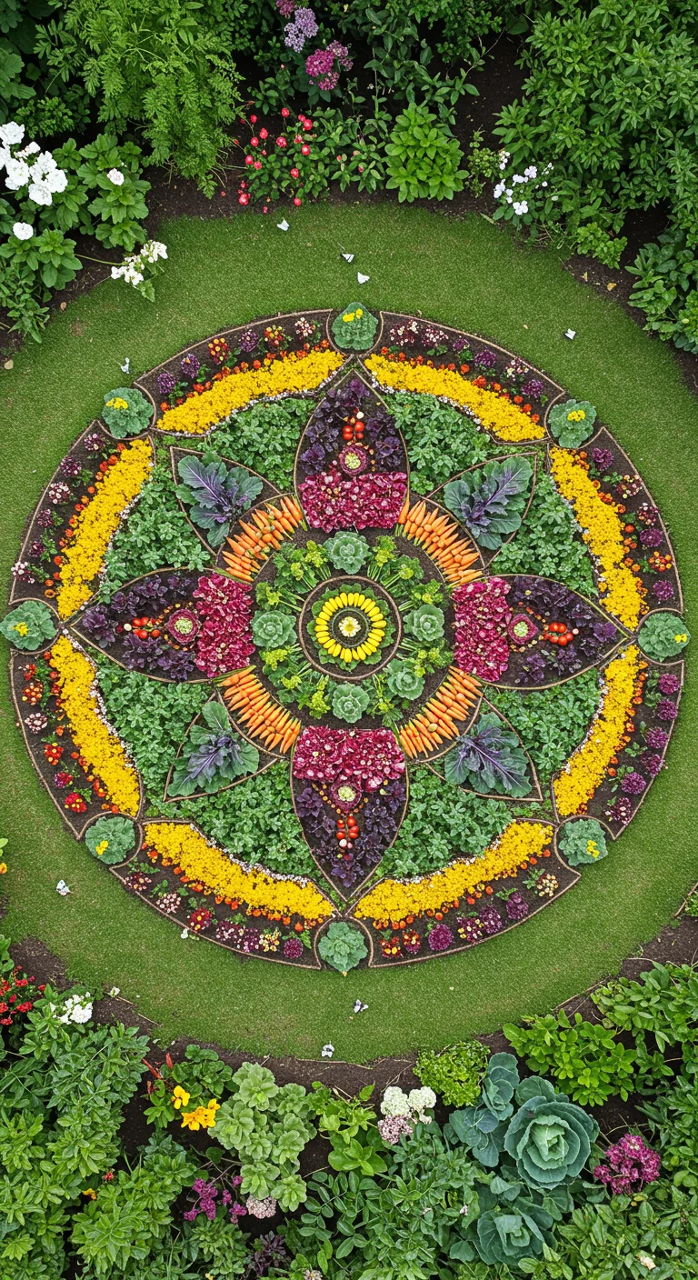 19. Garden Mandalas: Art in Nature