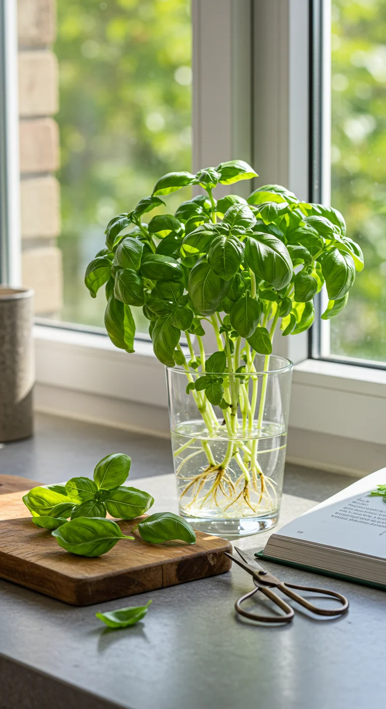 6. Basil: The Aromatic Herb That Regrows with Ease