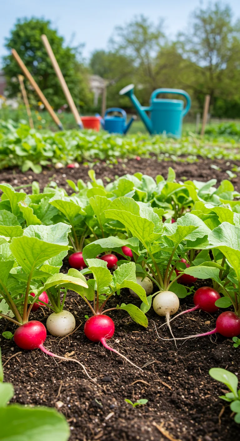 13. Radishes: Quick-Growing Roots for Repeated Harvests