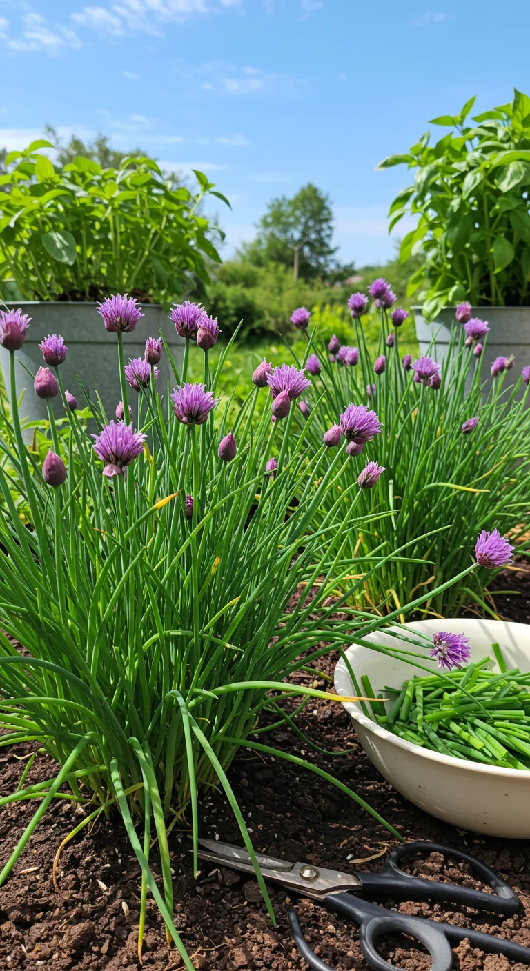16. Chives: The Versatile Allium for a Never-Ending Supply