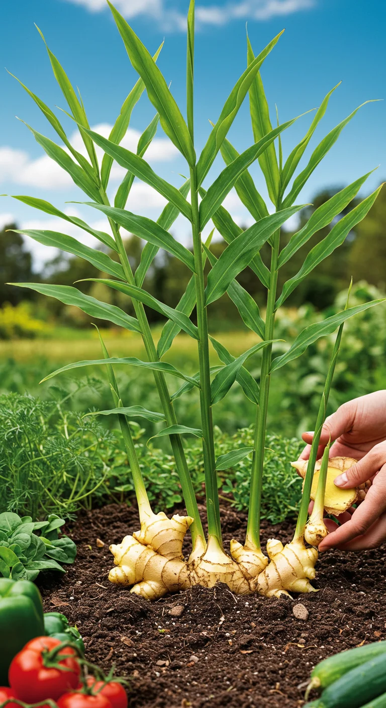 18. Ginger: The Spicy Root That Continues to Produce