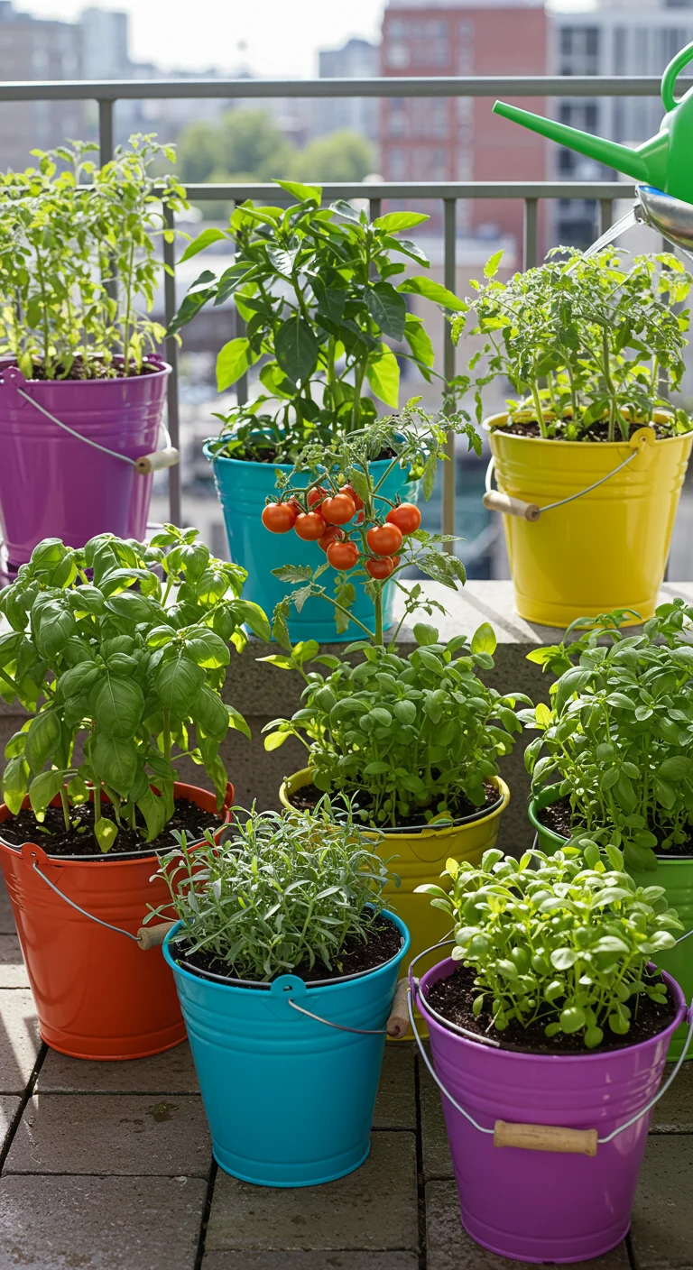1. The Bucket Brigade: Why Container Gardening Rocks!
