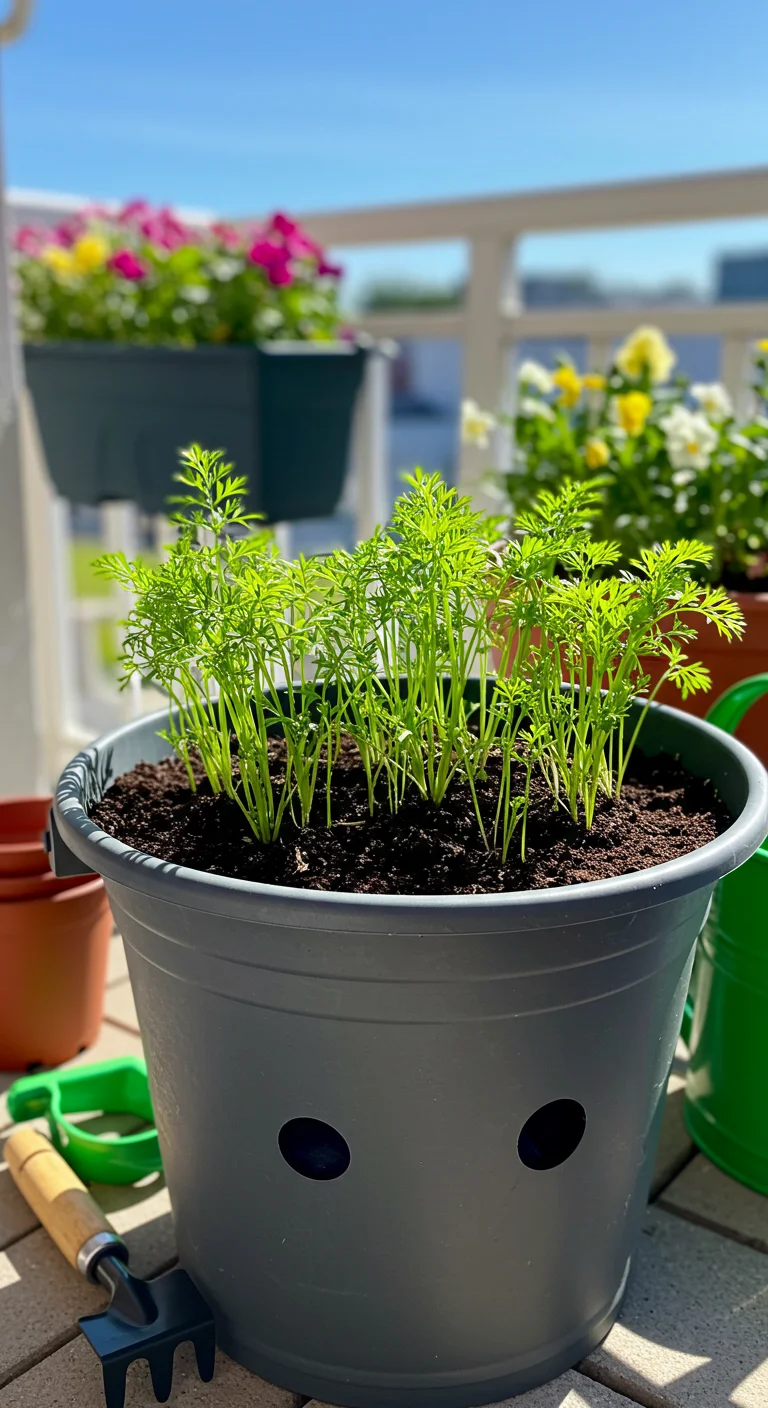 5. Carrots in Containers: Rooting for Success