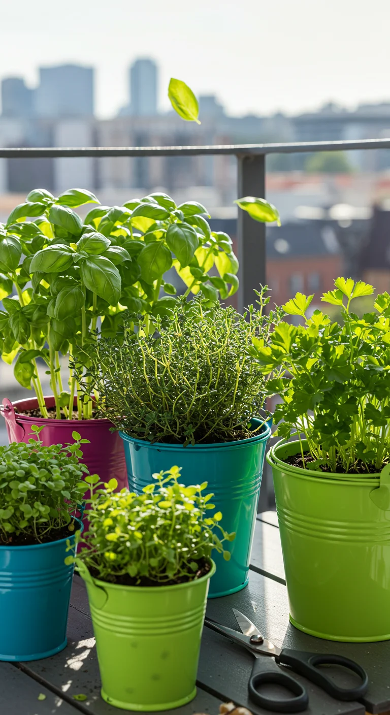 7. Herbs on the Go: Fresh Flavors in Small Spaces