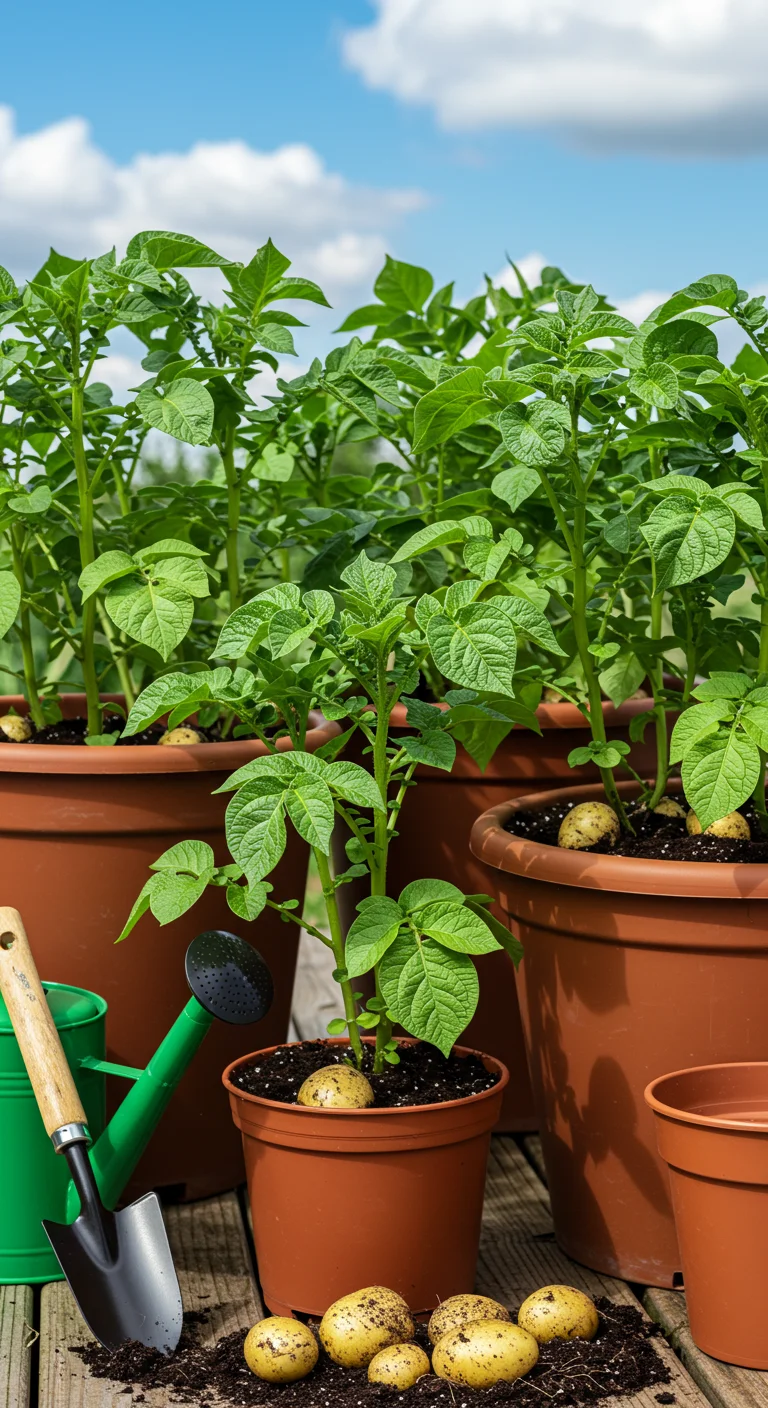 12. Potatoes in Pots: Digging Deep for Bountiful Harvests
