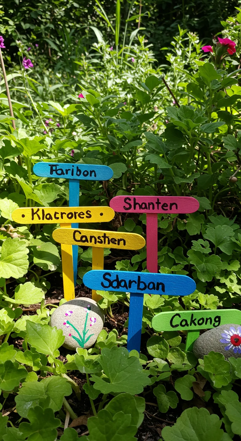 10. DIY Plant Labels: Keep Your Garden Organized with Style