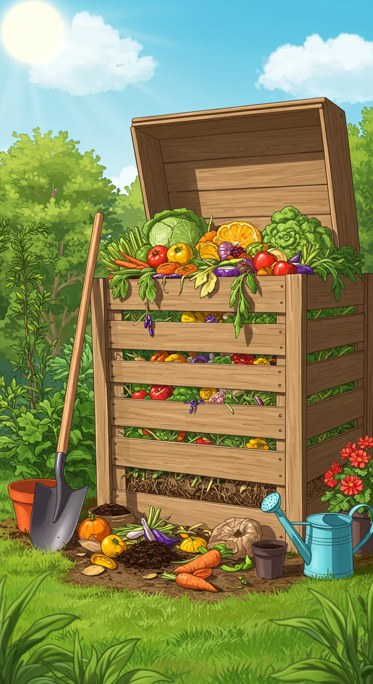 14. Homemade Compost: The Heartbeat of a Thriving Garden