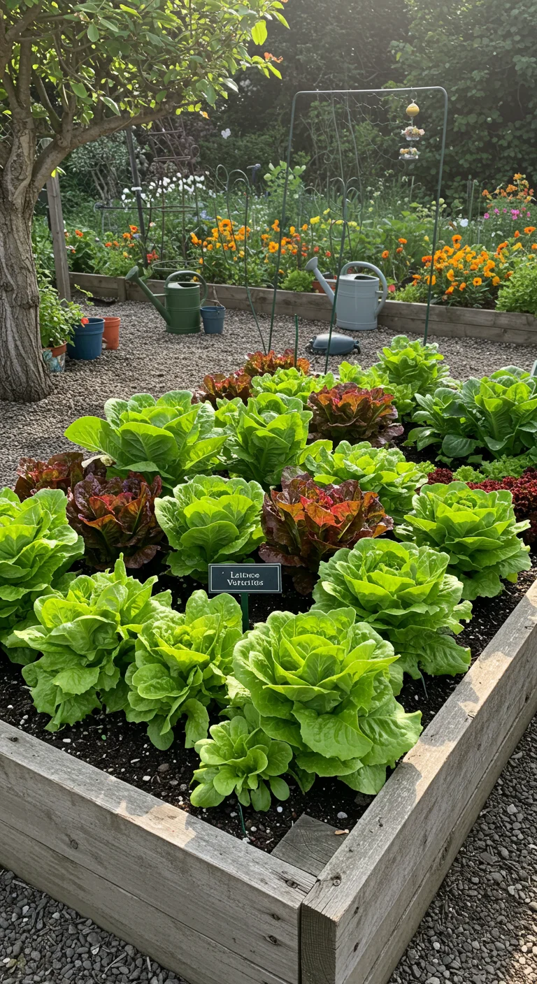 1. Space-Saving Superstar: Lettuce Varieties