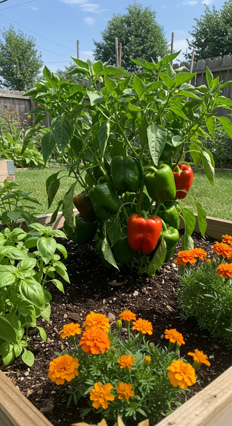 10. Colorful Companions: Growing Bell Peppers