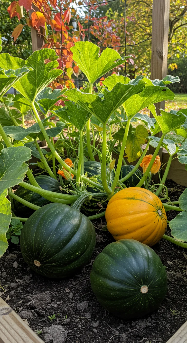 17. Succulent Squash: Acorn Squash for Small Beds