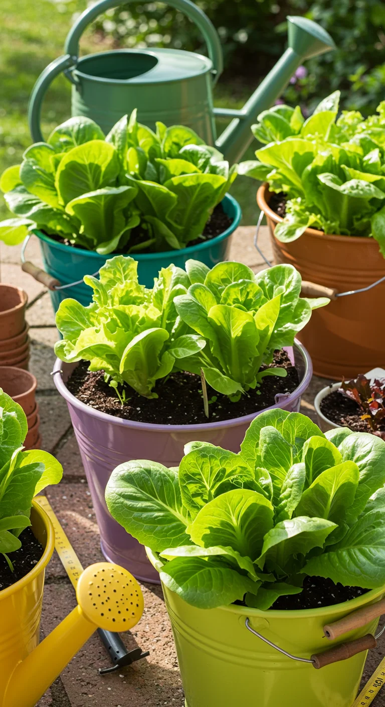 3. Lettuce: Crisp Green Delights in Small Spaces