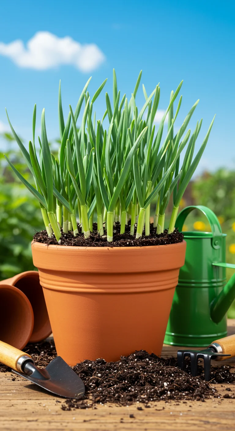 13. Garlic: Flavorful Bulbs with Minimal Space