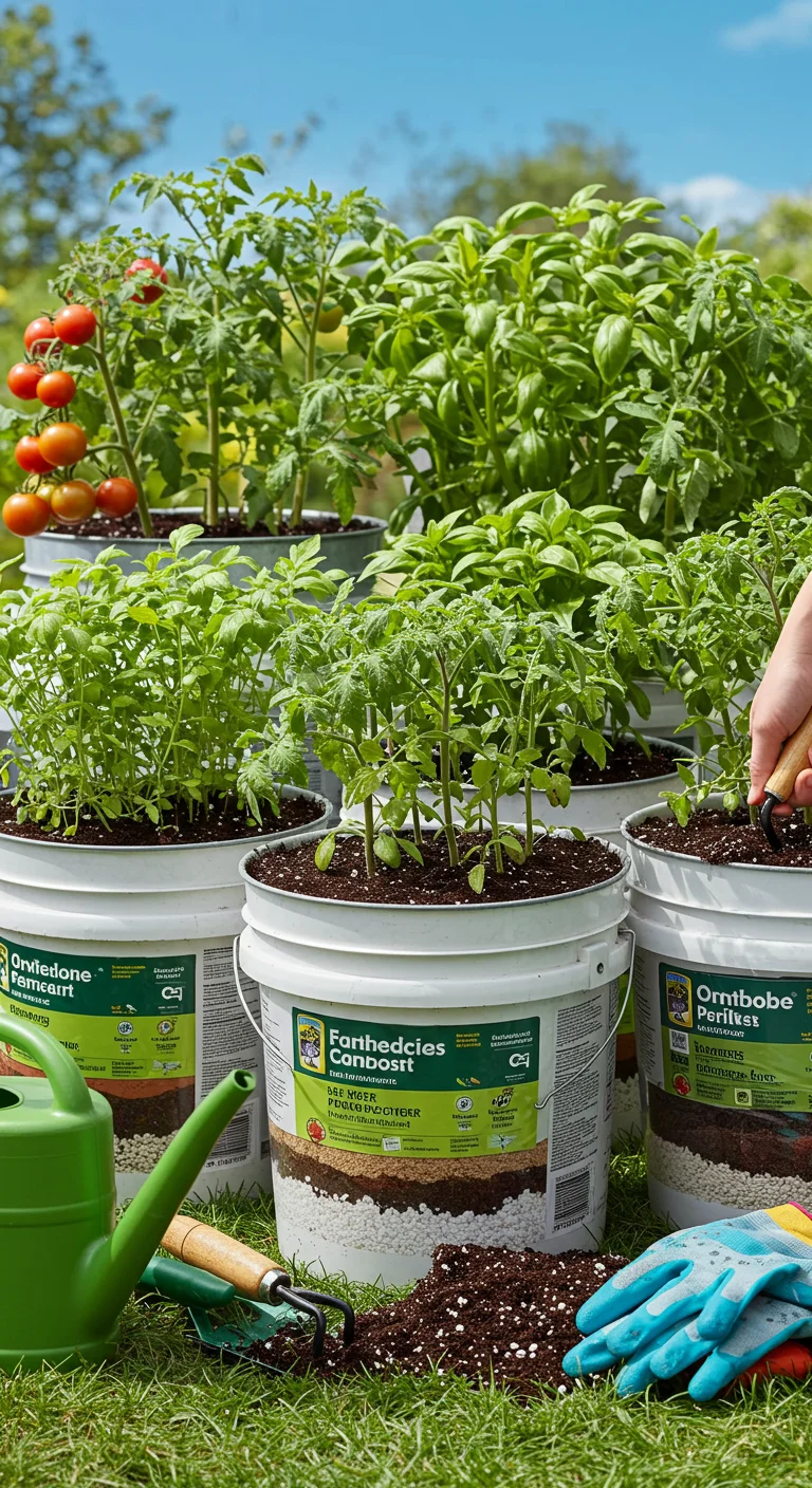 Soil Secrets: Crafting the Perfect Mix for Bucket-Bound Plants