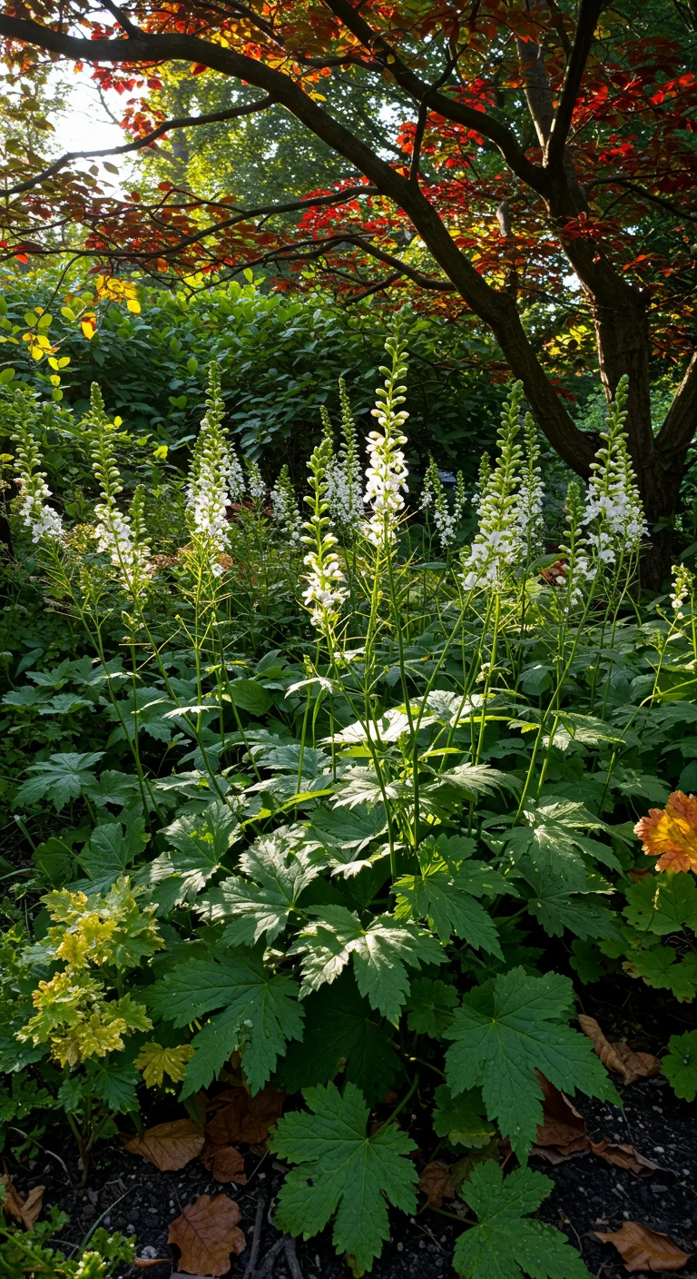 8. Tiarella: Foamflower’s Delicate Charm in Tough Environments