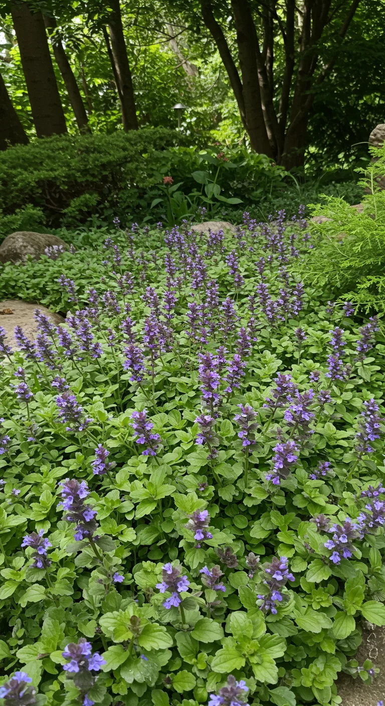 17. Ajuga: The Colorful Ground Cover That Defies the Odds