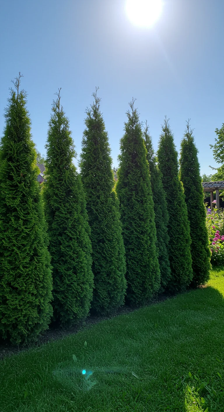 5. Arborvitae: A Green Fortress in No Time
