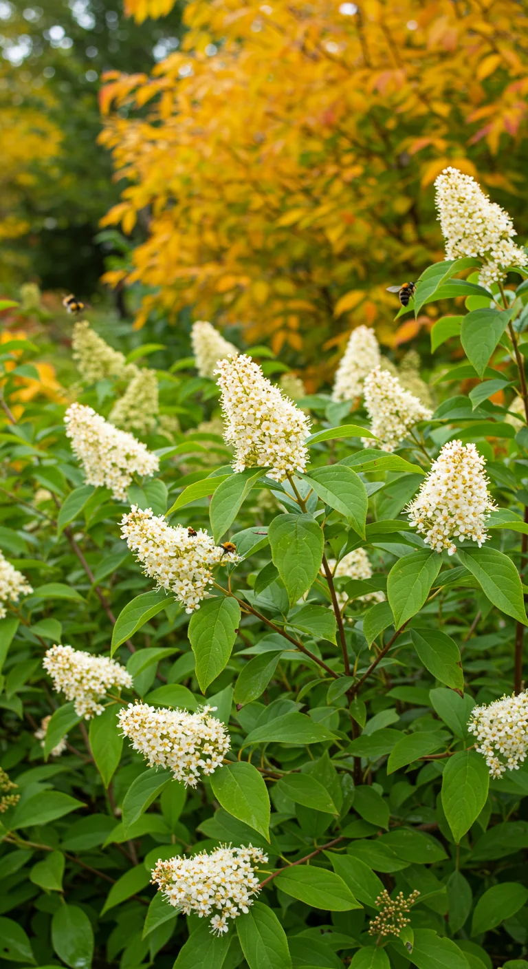24. Sweet Pepperbush: Fragrant Privacy in a Flash