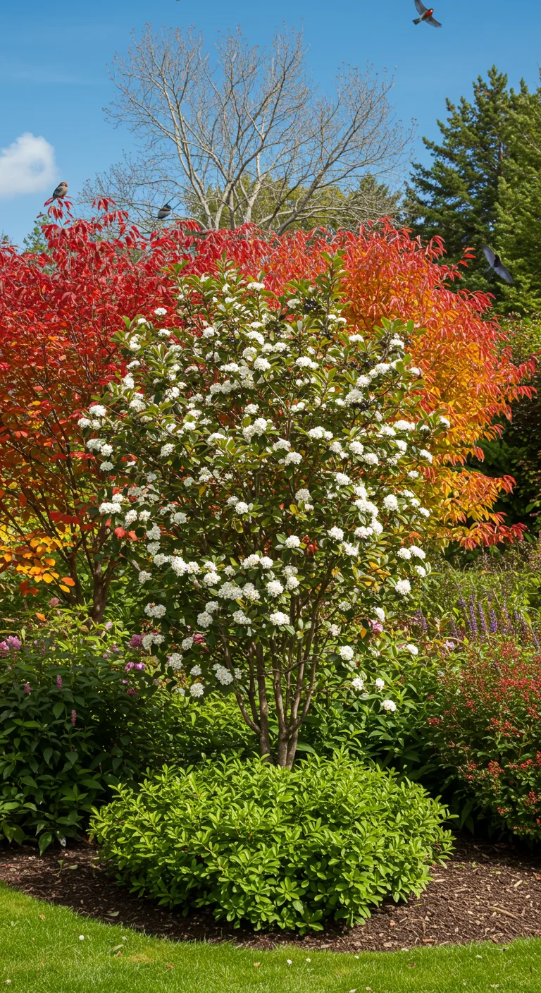 26. Chokeberry: Fast Growth with Fall Color