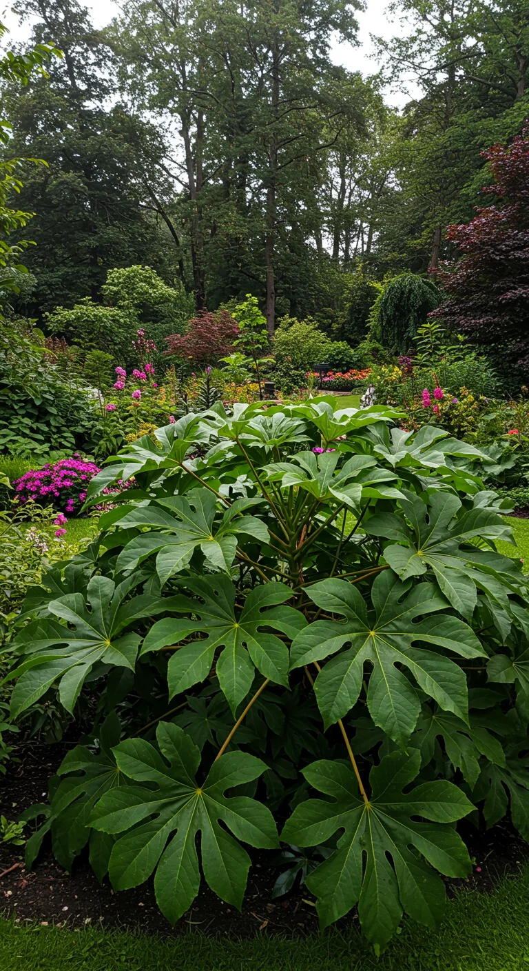 35. Fatsia: Exotic Looking and Quick Growing
